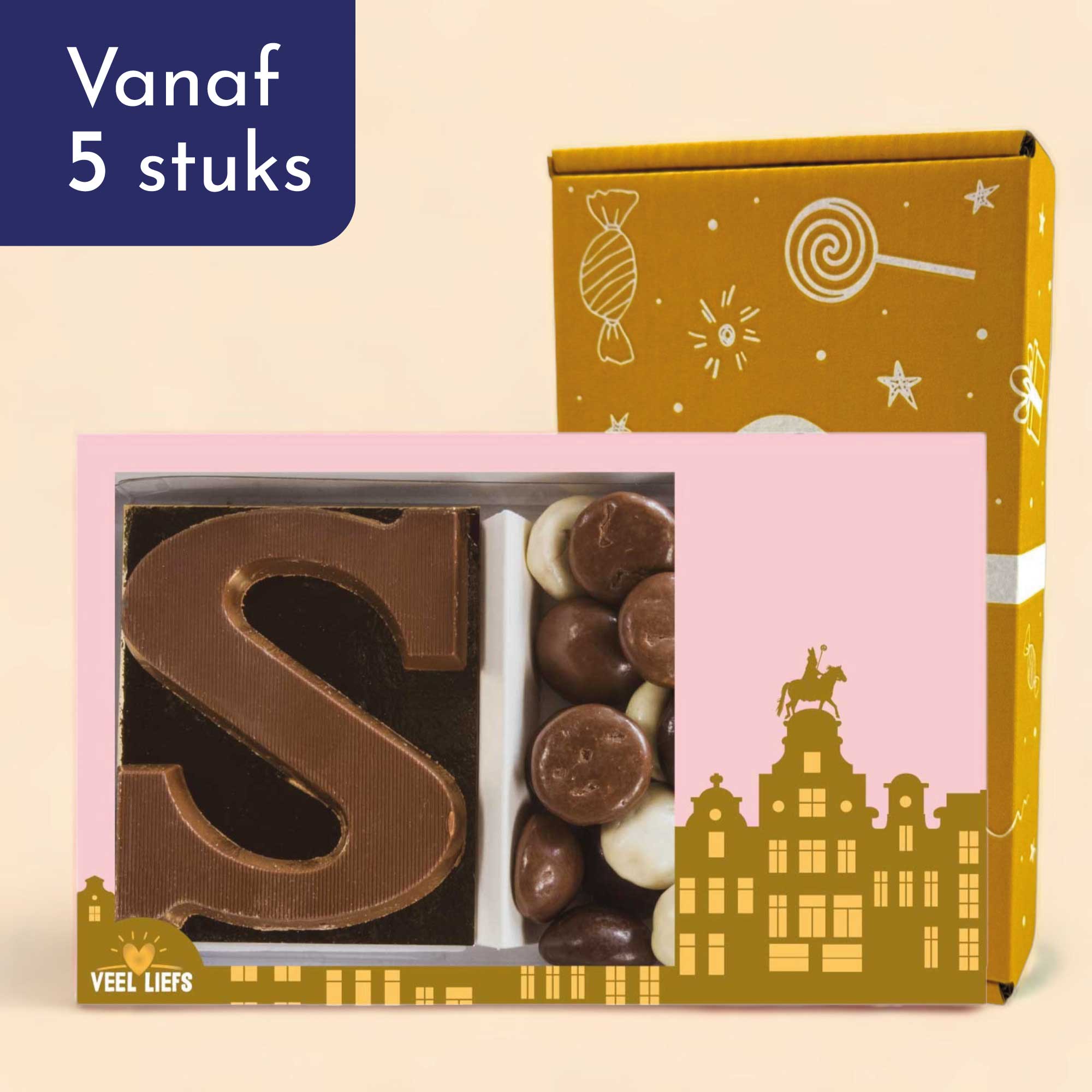 Duo setje | Chocoladeletter & kruidnoten