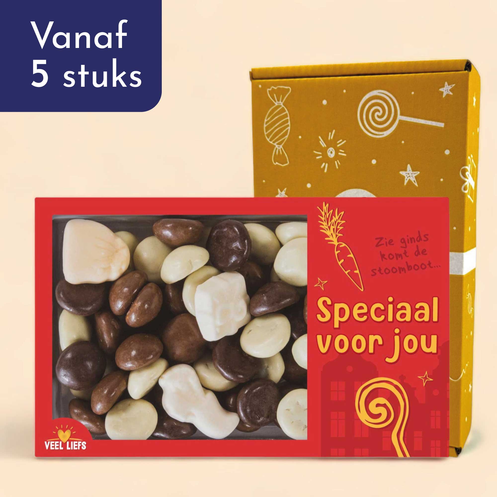 Chocolade kruidnoten mix