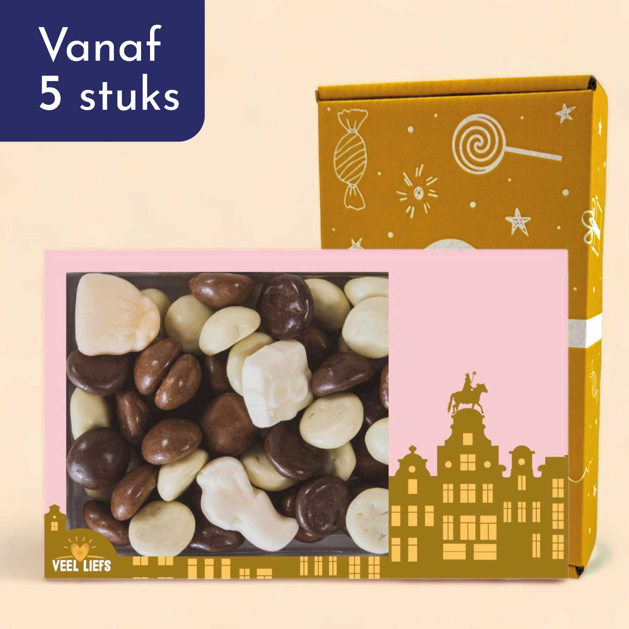 Chocolade kruidnoten mix
