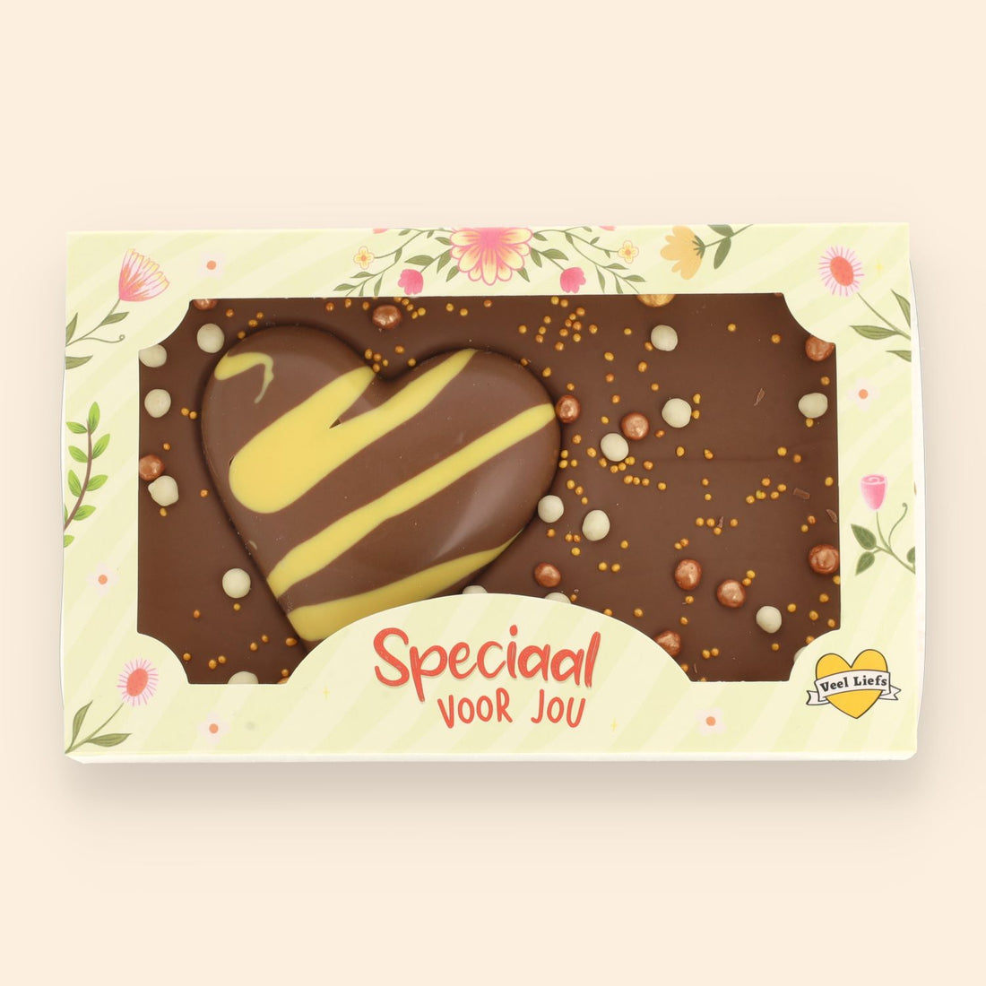 Choco bar goud hart | Speciaal voor jou