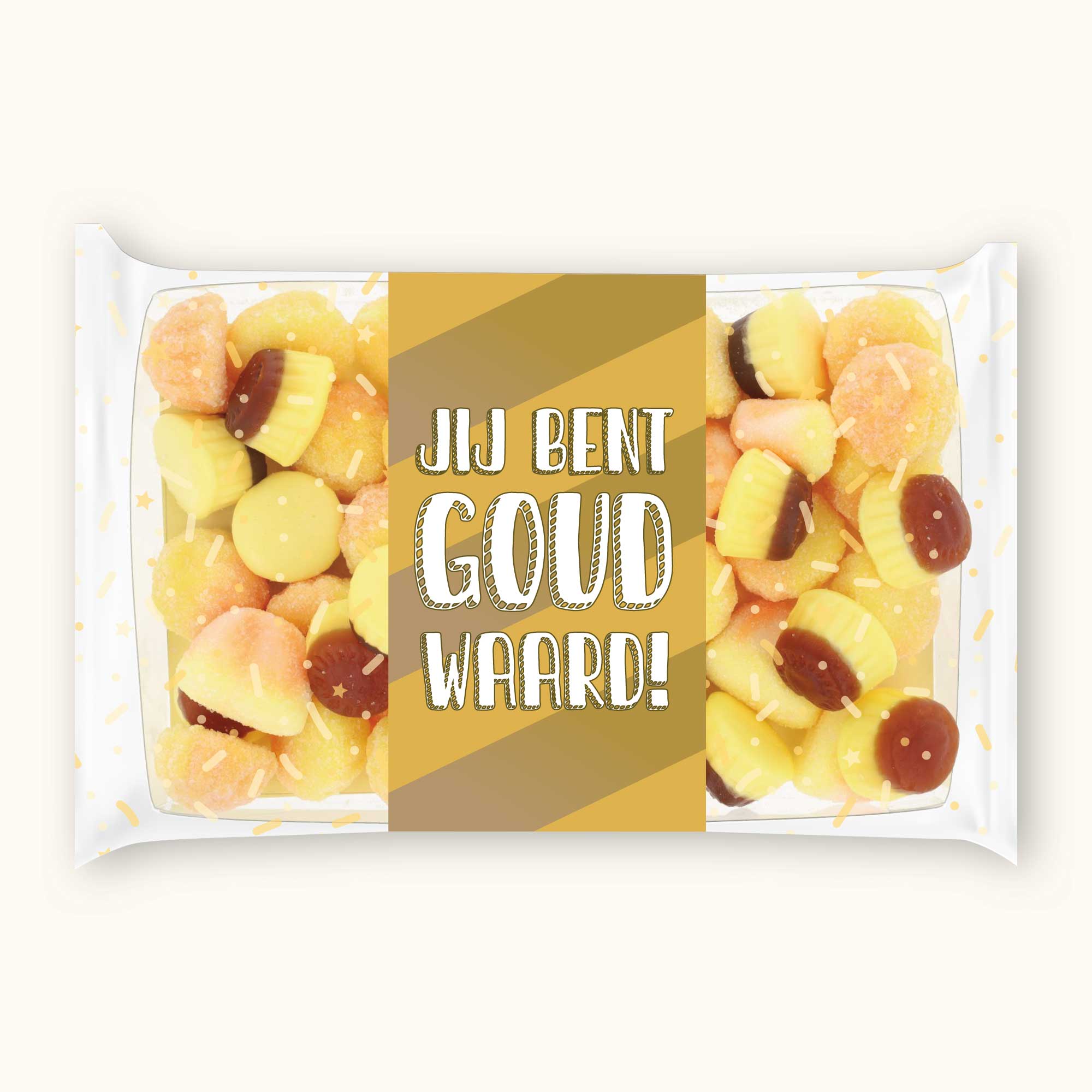 Chocolade hart | Goud