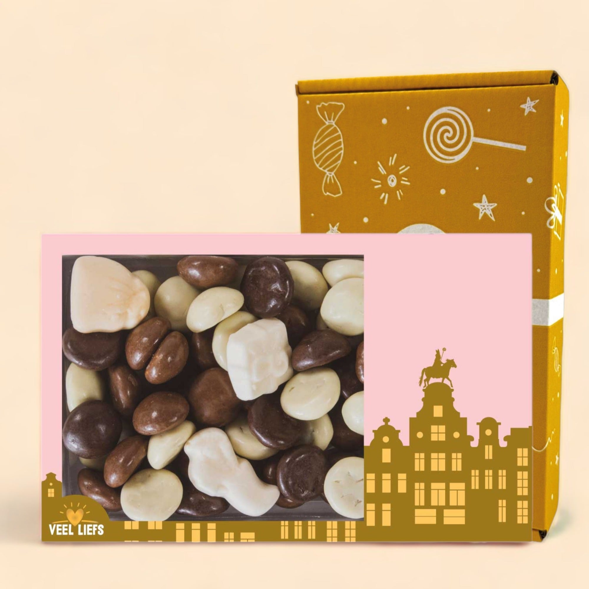 Chocolade kruidnoten mix