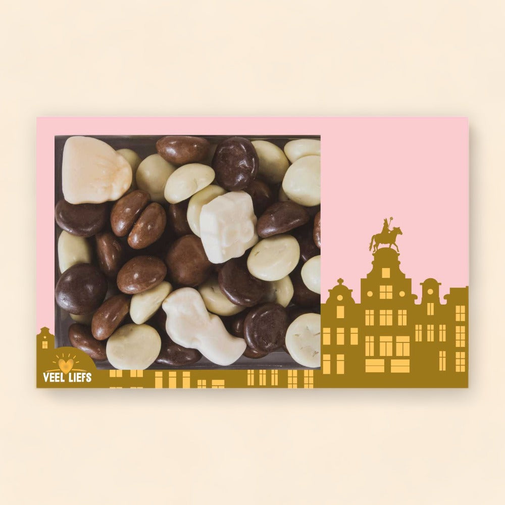 Chocolade kruidnoten mix