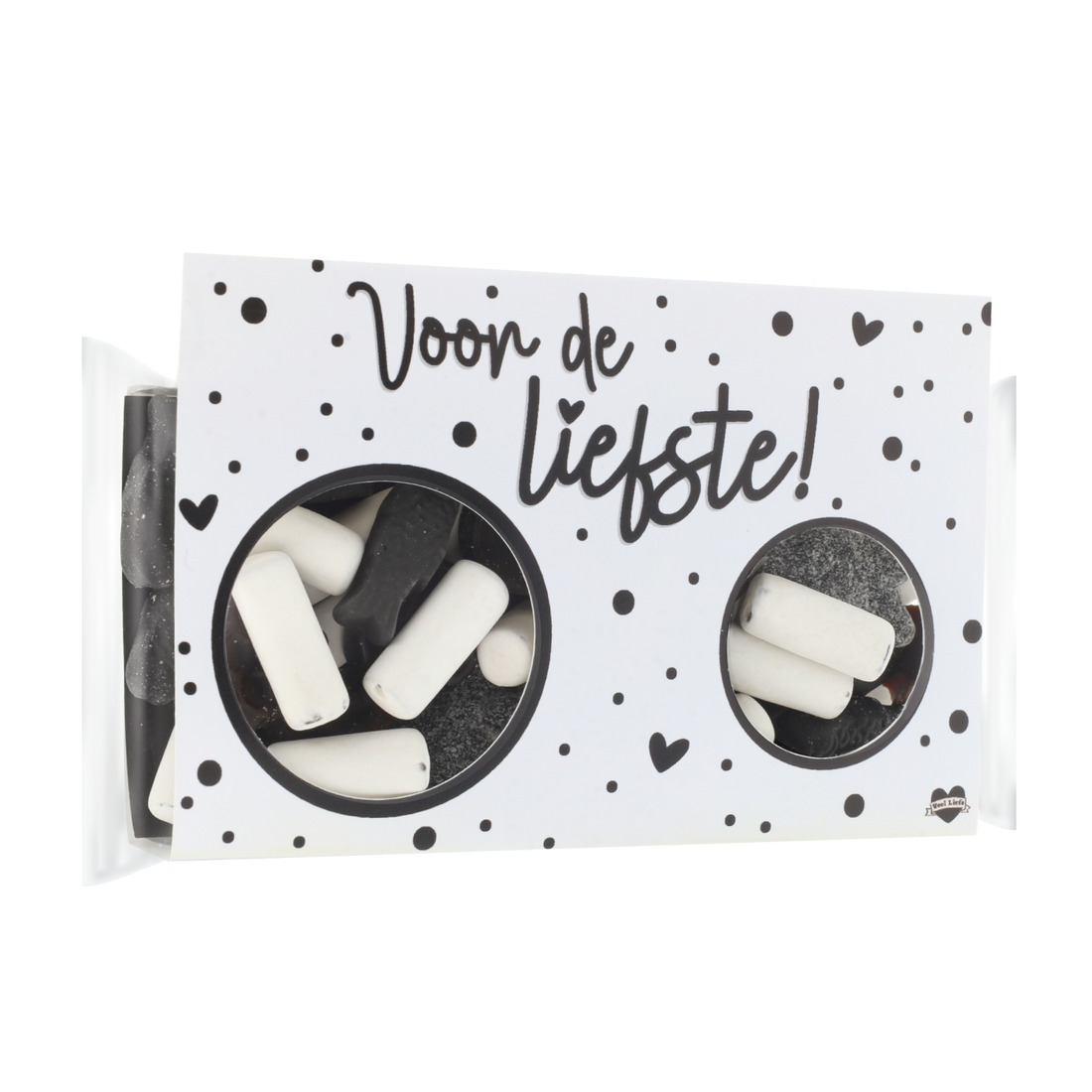 Snoepreep | Voor de liefste! (Zwart-wit)