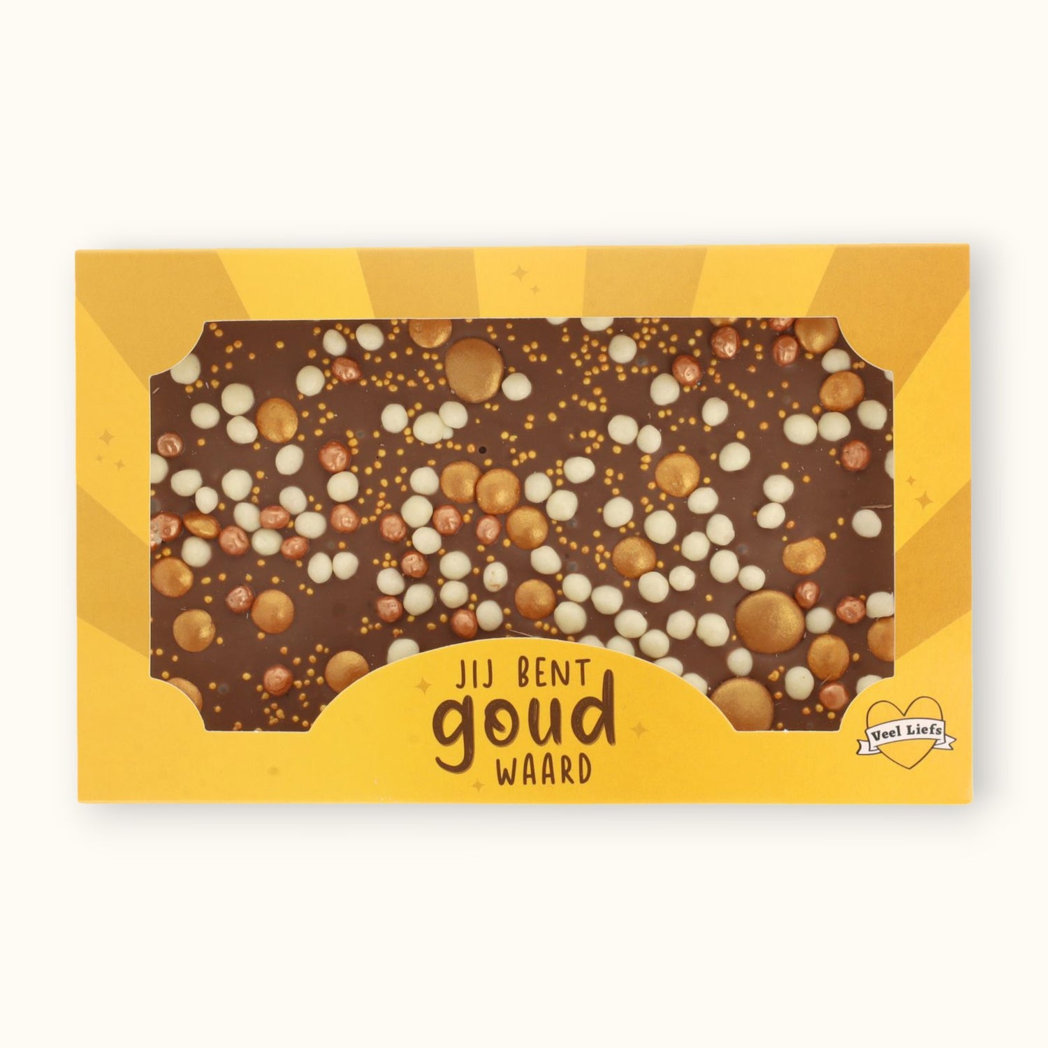 Choco bar goud | Jij bent goud waard