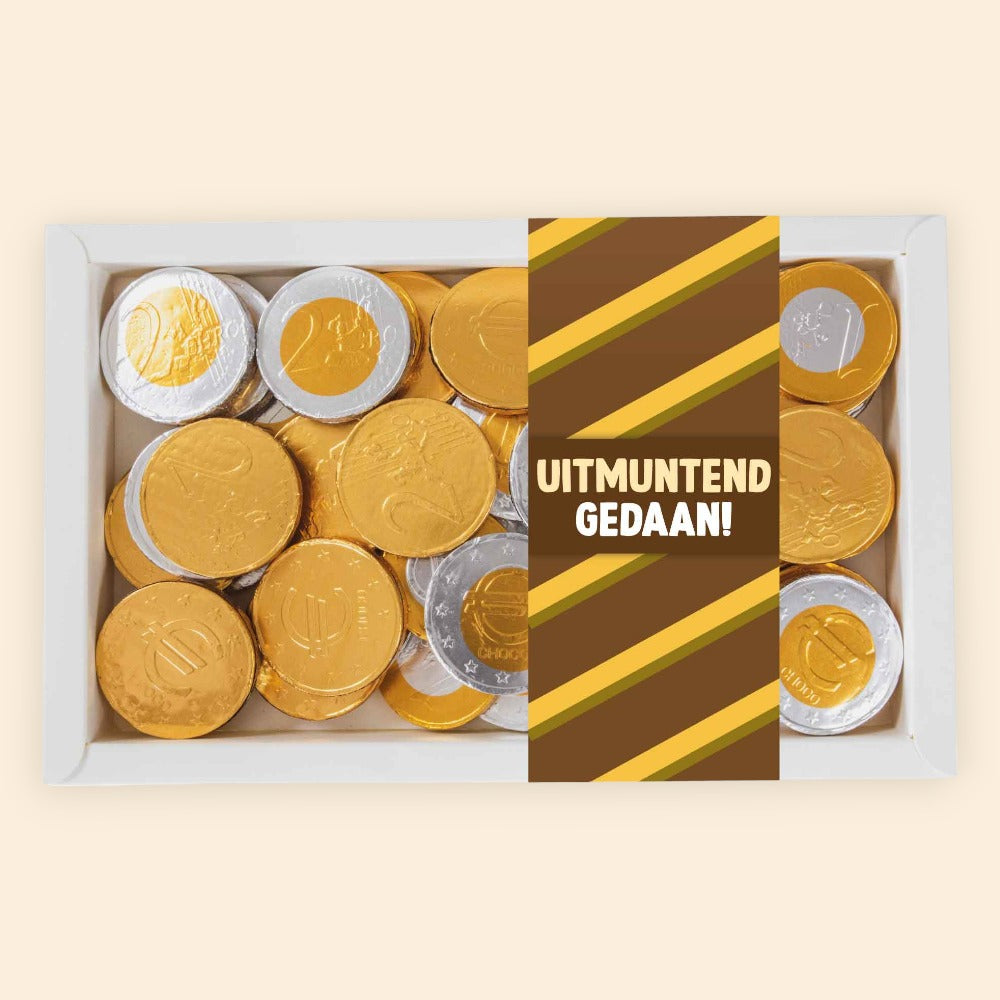 Chocolade munten | Uitmuntend gedaan