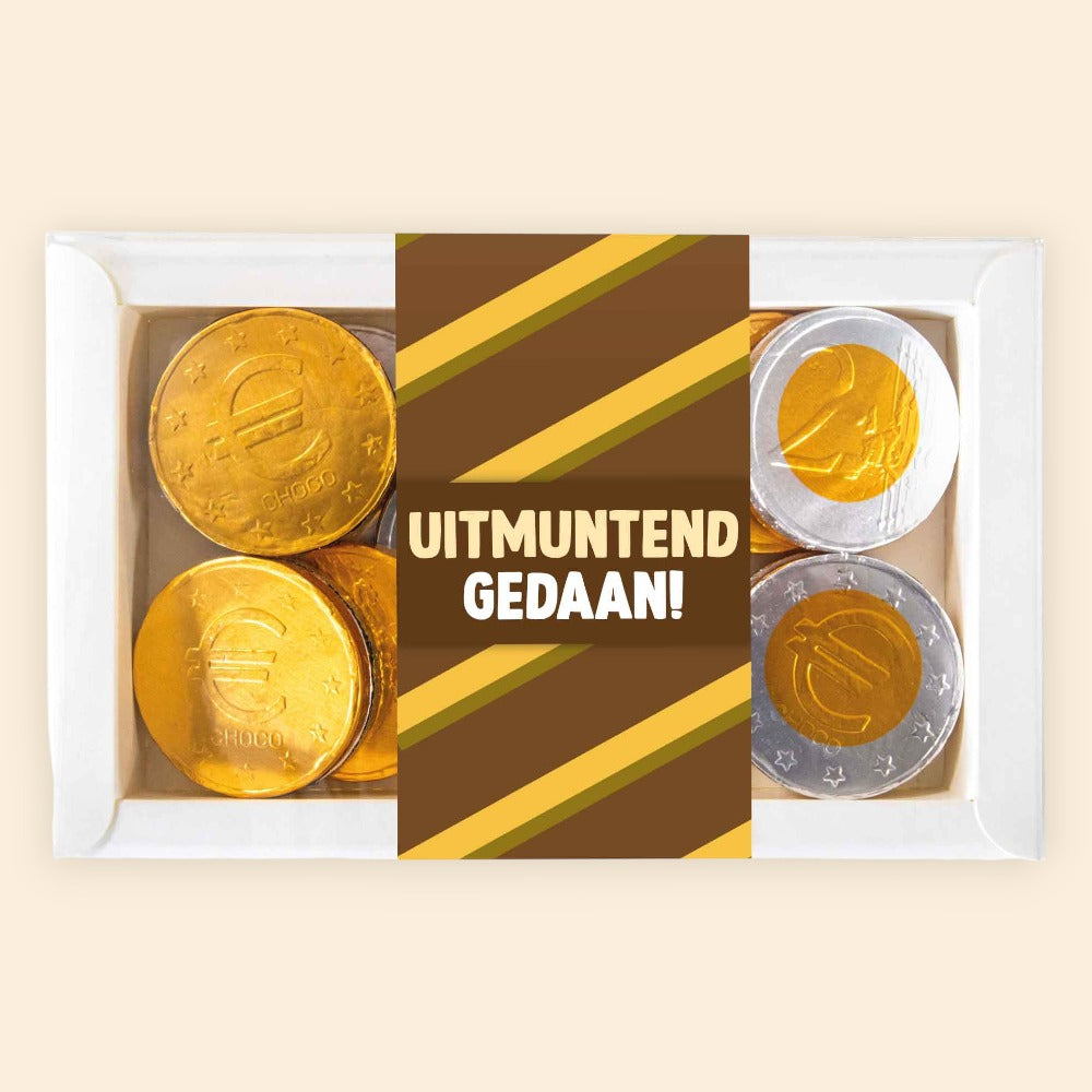 Chocolade munten | Uitmuntend gedaan