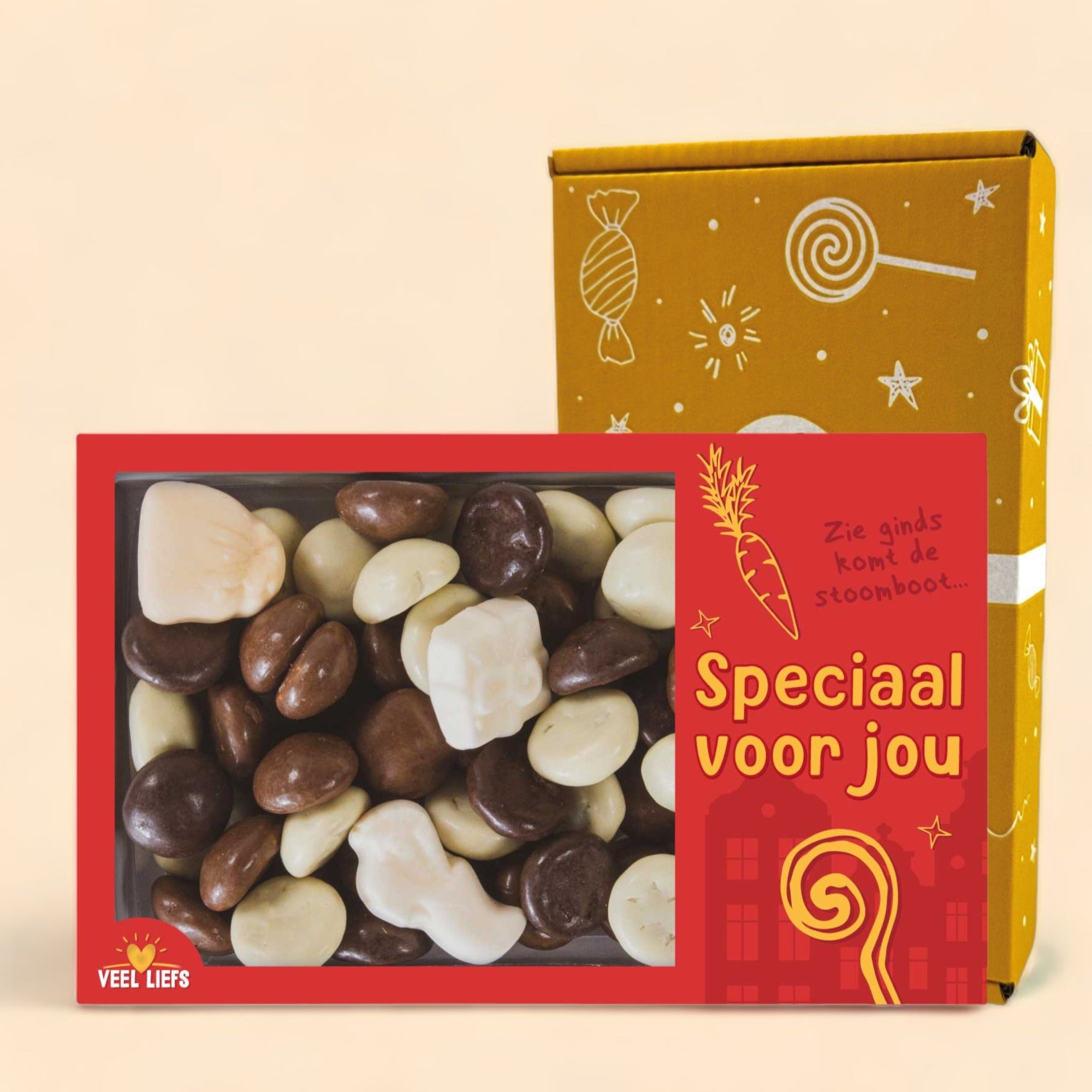 Chocolade kruidnoten mix