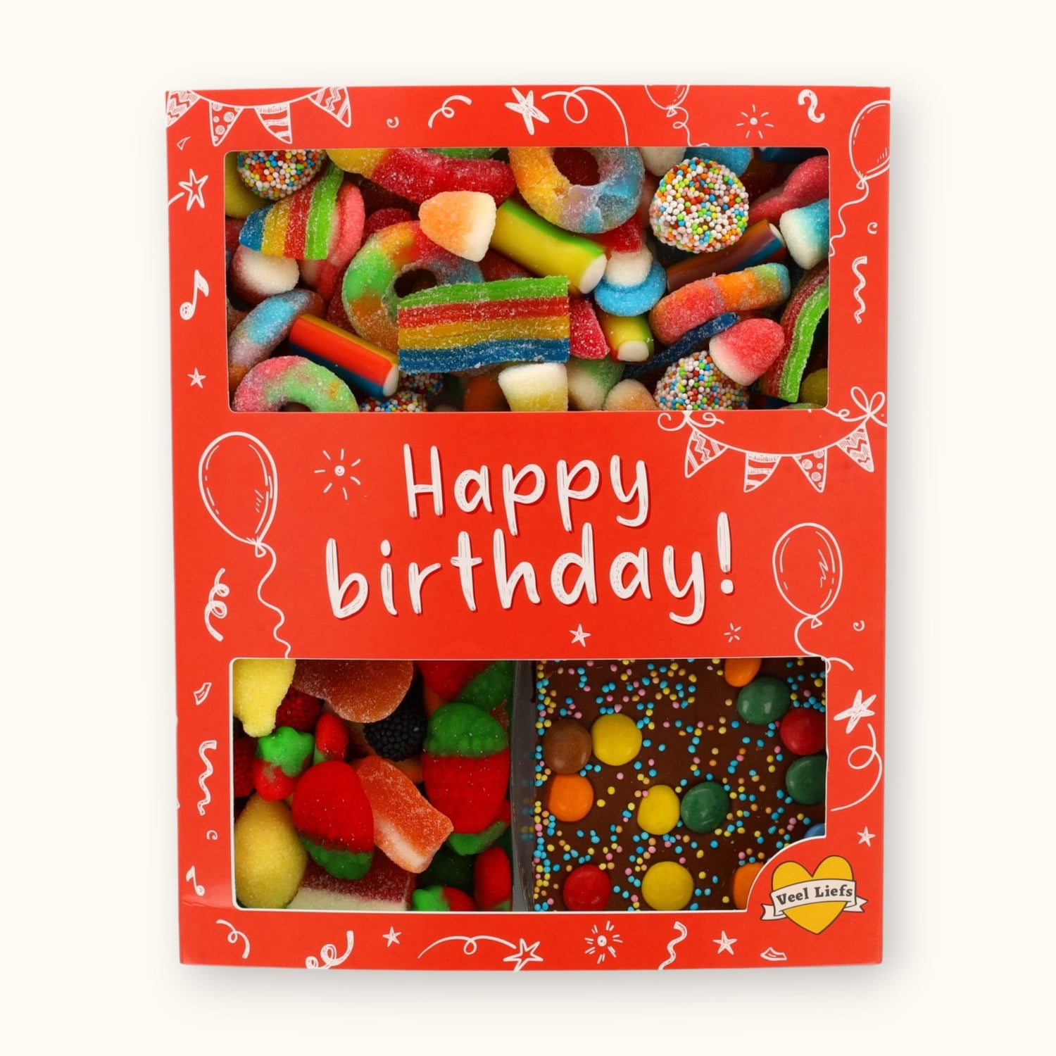 Cadeaupakket XL | Happy birthday!