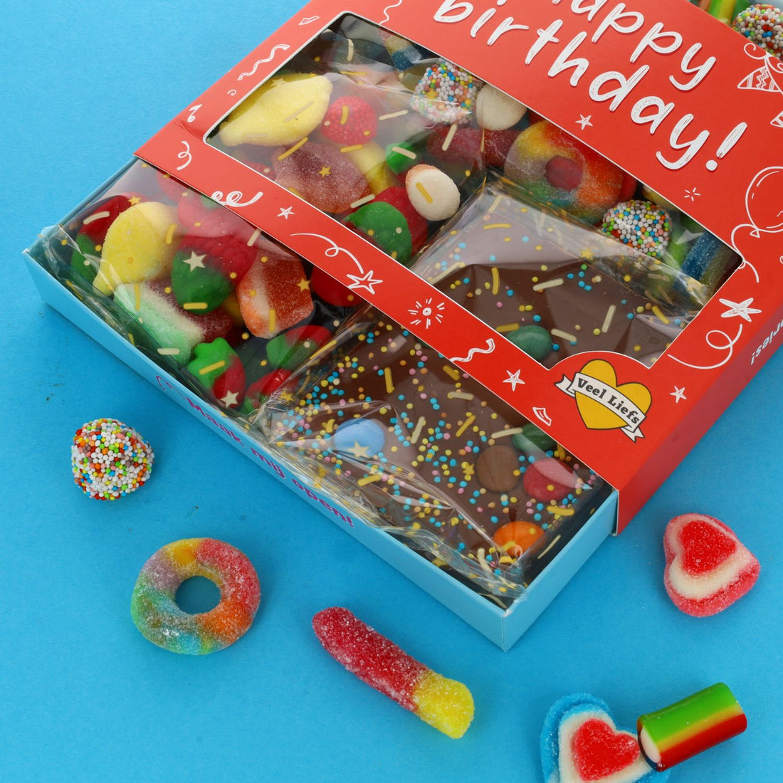 Cadeaupakket XL | Happy birthday!