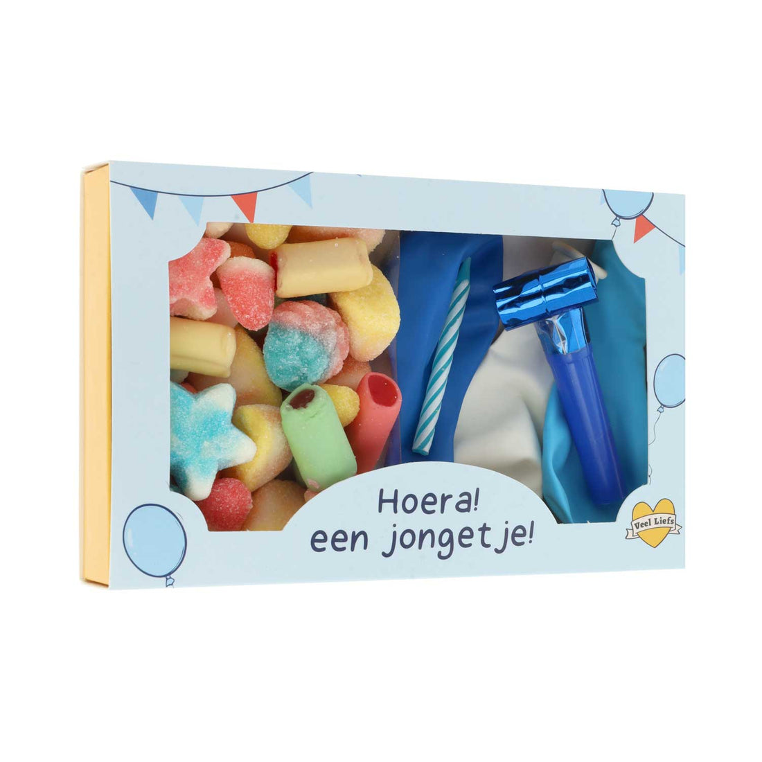Cadeaupakketje | Hiep Hiep Hoera, een jongetje!
