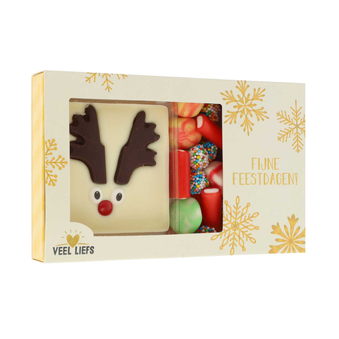 Cadeaupakketje | Fijne Feestdagen | sneeuwster