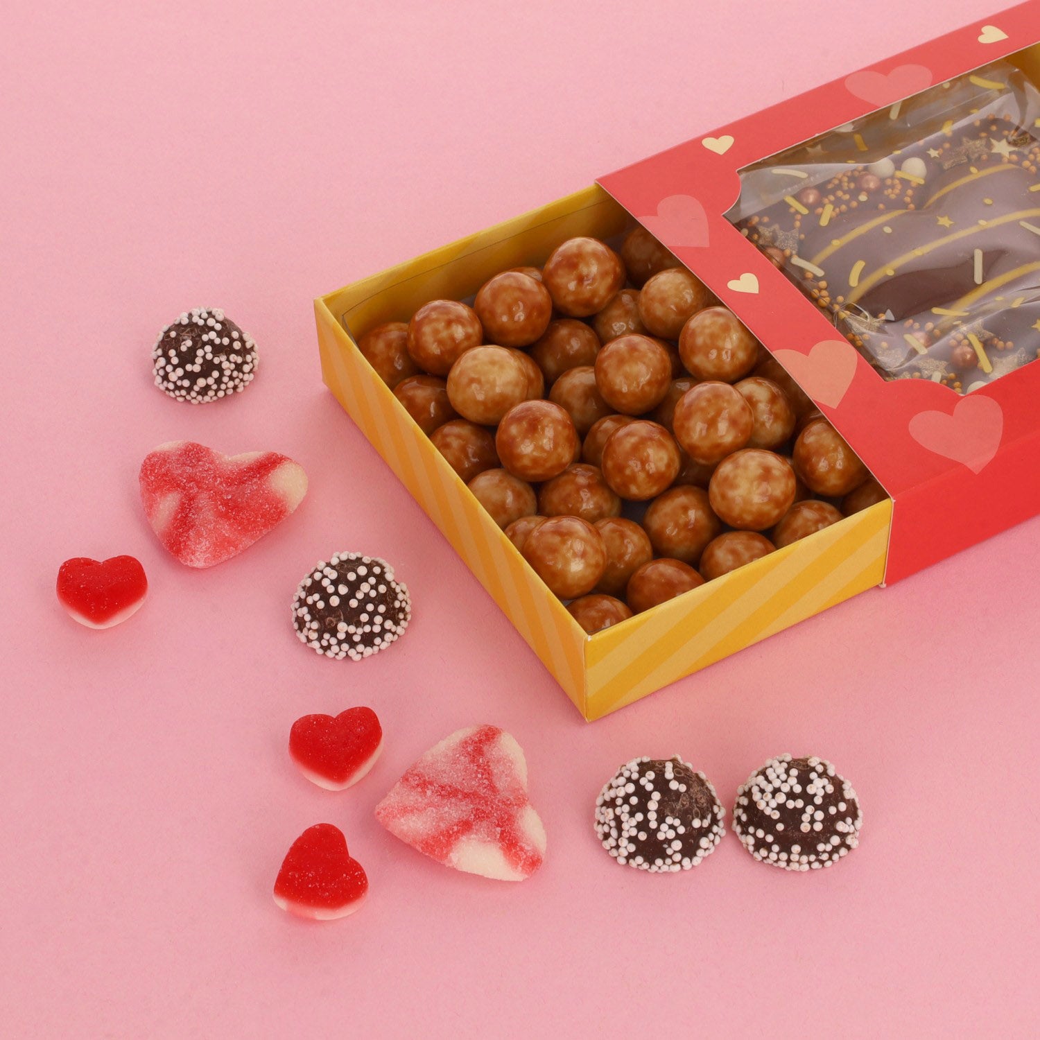 Cadeaupakketje | veel liefs chocolade