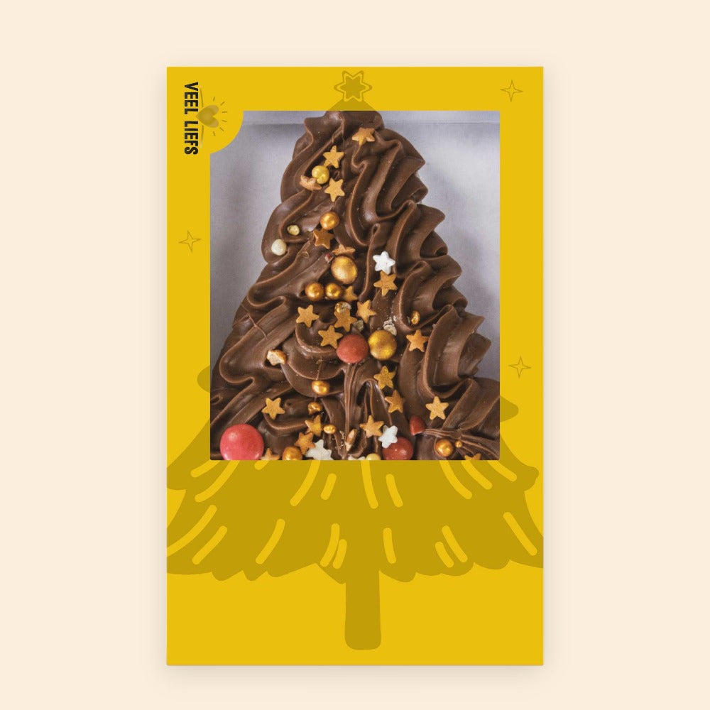 Chocolade kerstboom