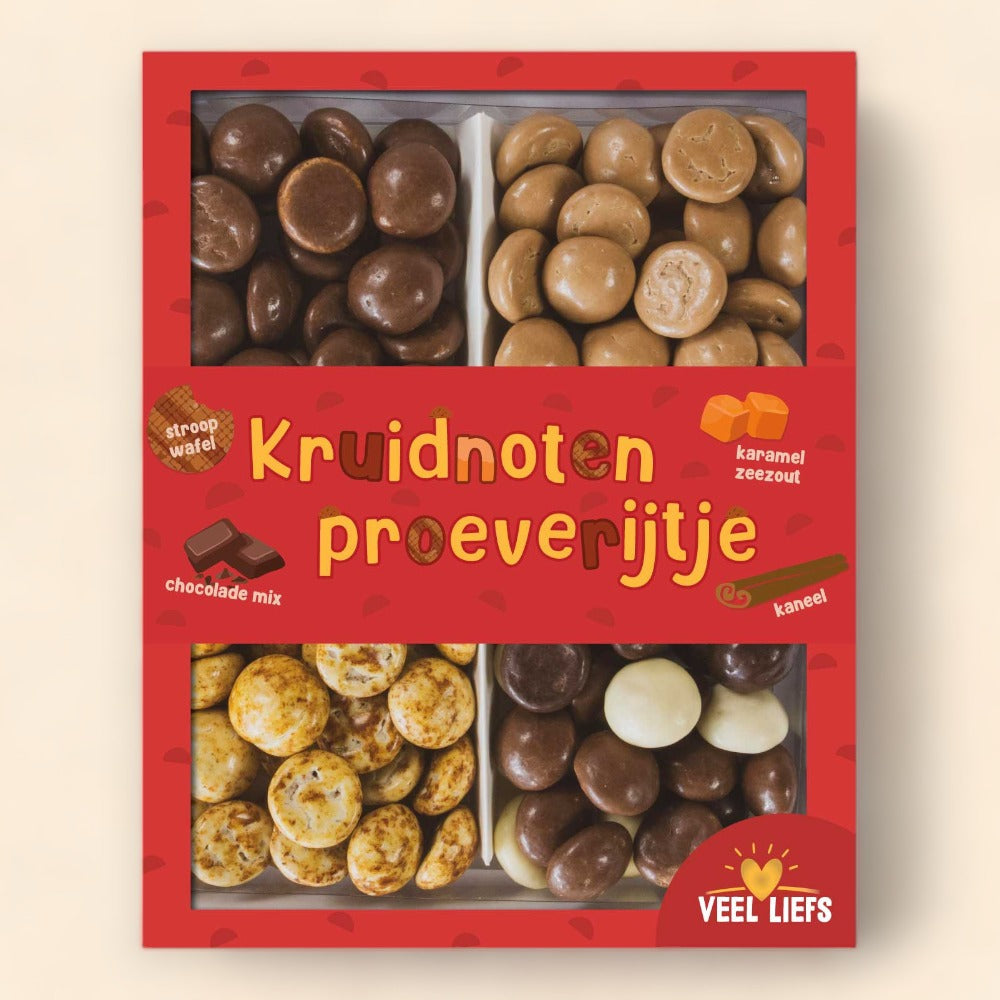 Cadeaupakket | Kruidnoten proeverijtje