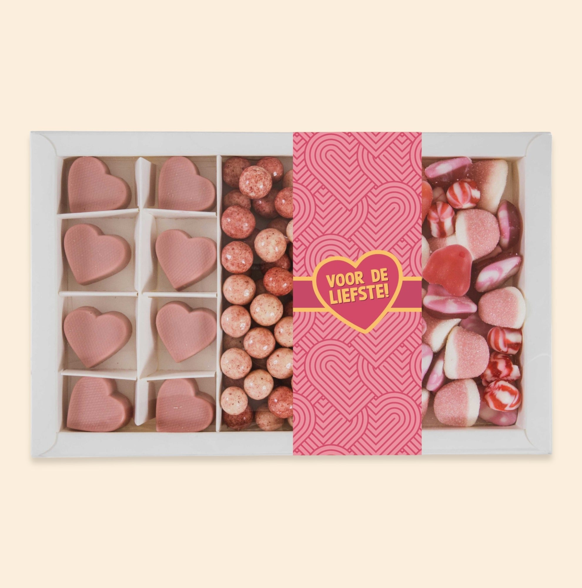 Cadeaupakket | Chocolade roze