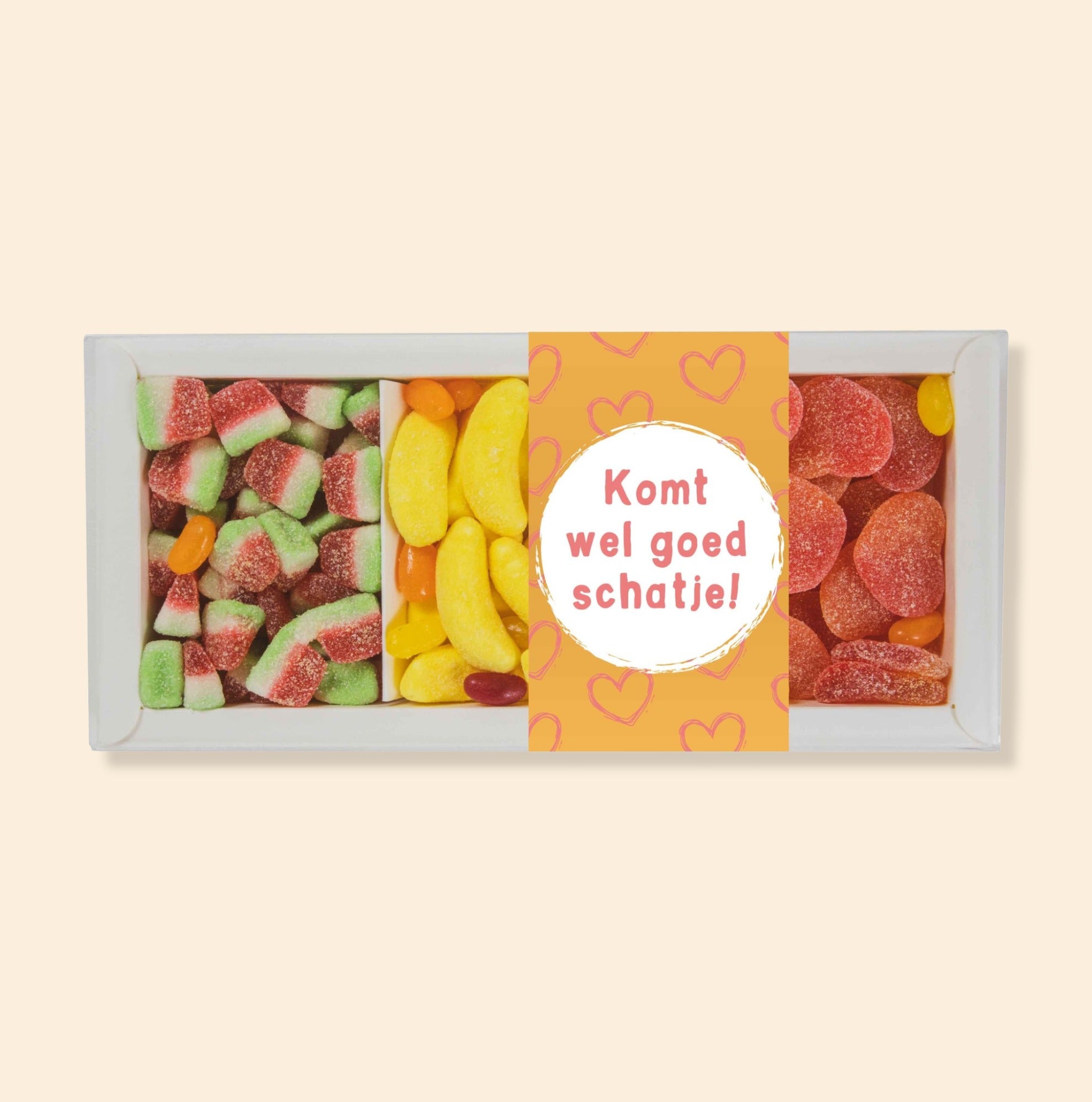 Cadeaupakketje | Meloentjes, banaantjes & perziken