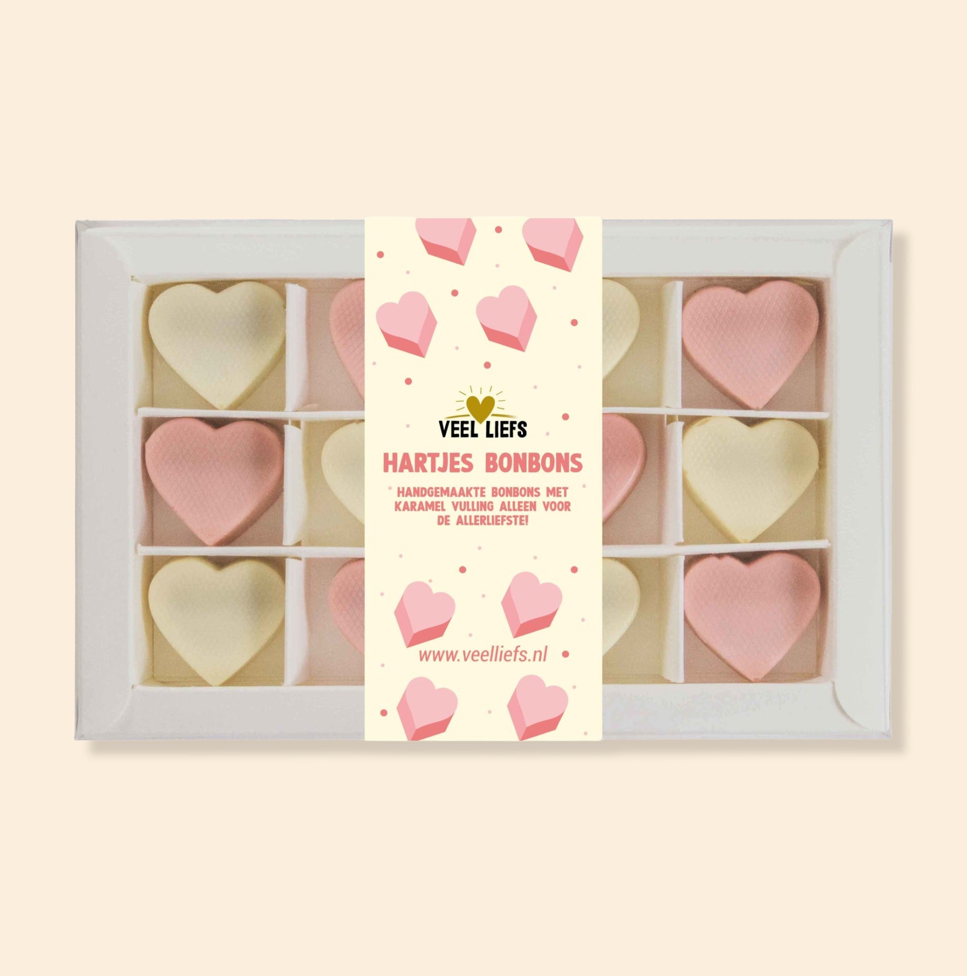 Bonbons | Hartjes karamel
