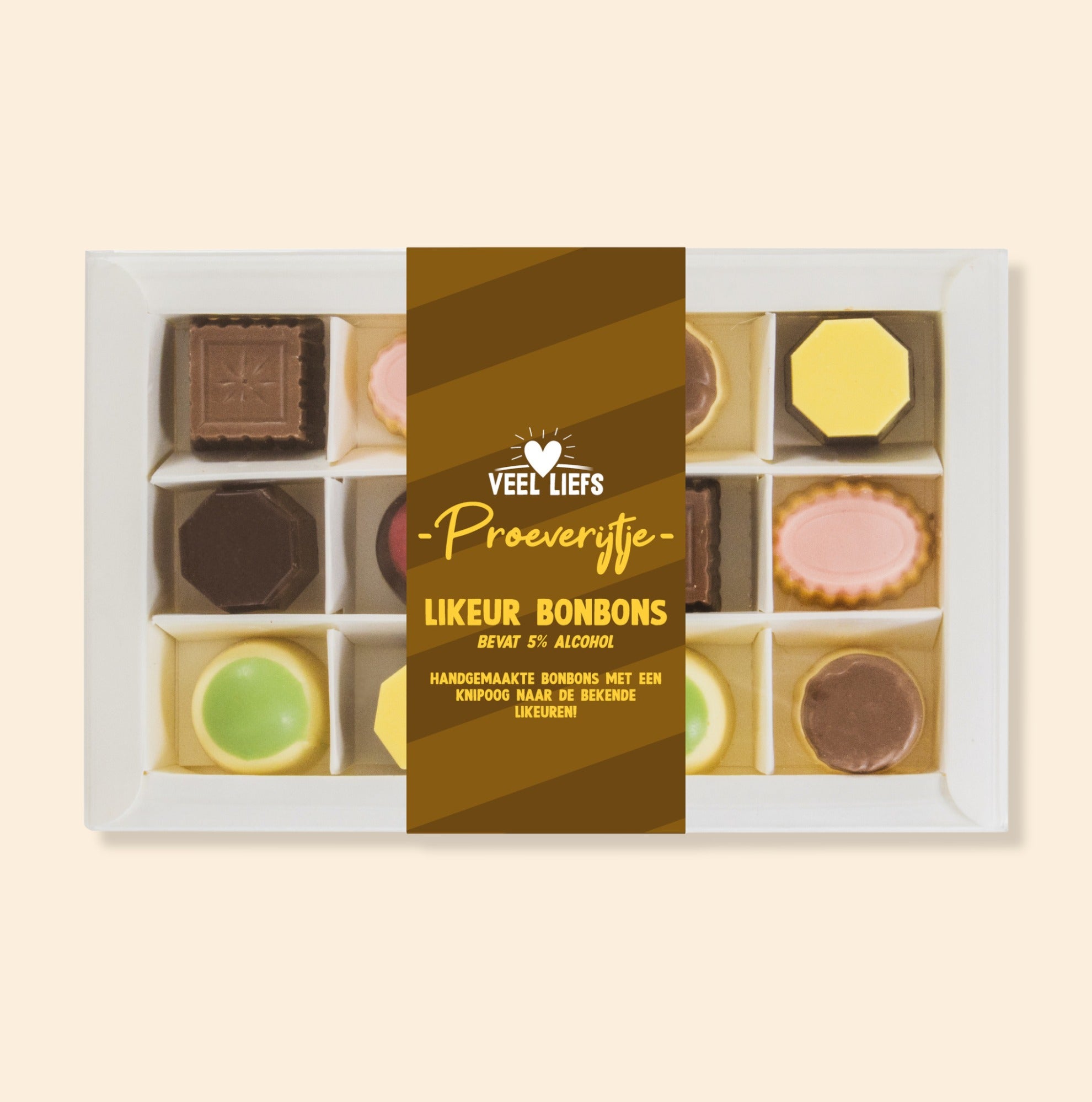 Bonbons | Proeverijtje likeur bonbons