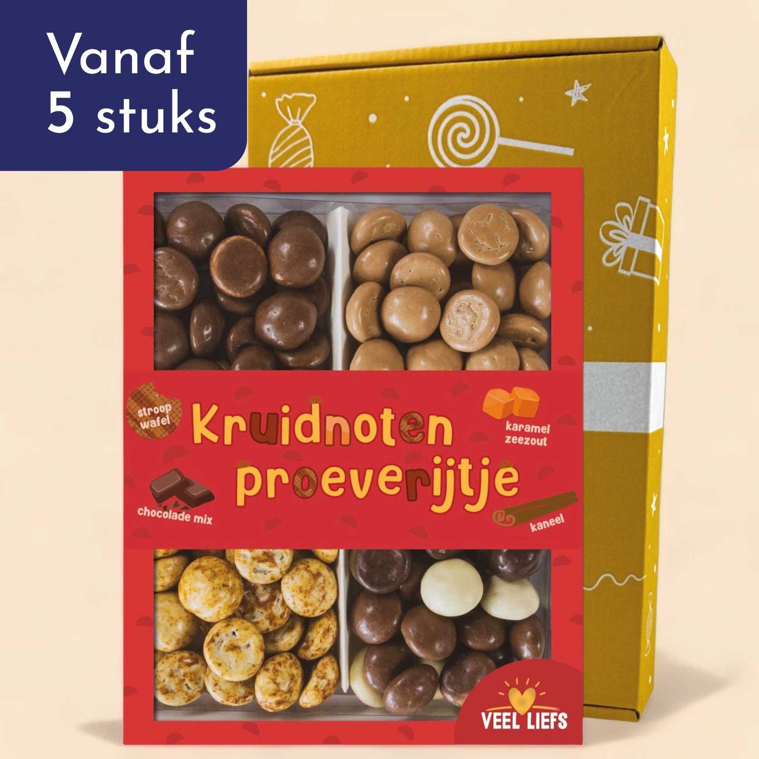 Cadeaupakket | Kruidnoten proeverijtje