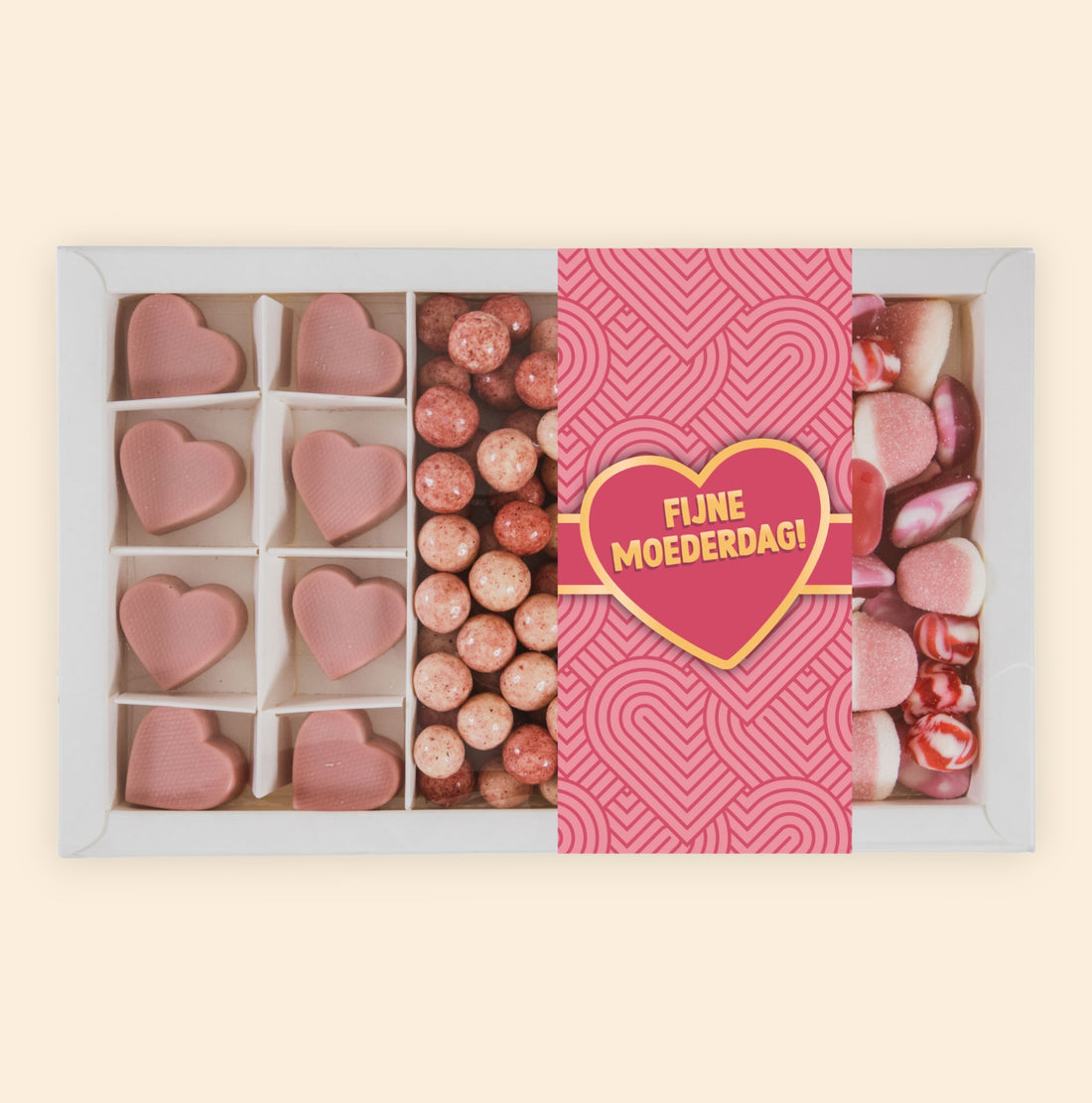 Cadeaupakket | Chocolade roze