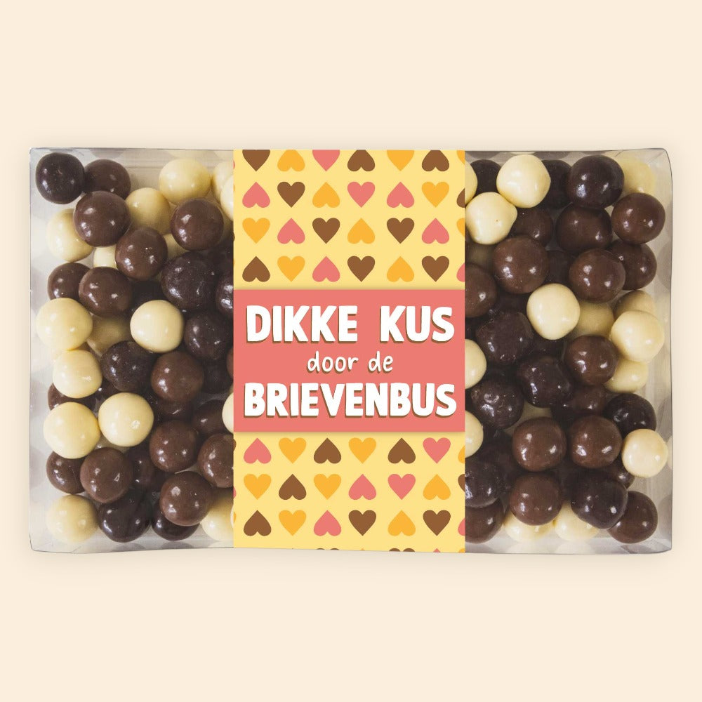 Doosje chocolade | Dikke kus door de brievenbus