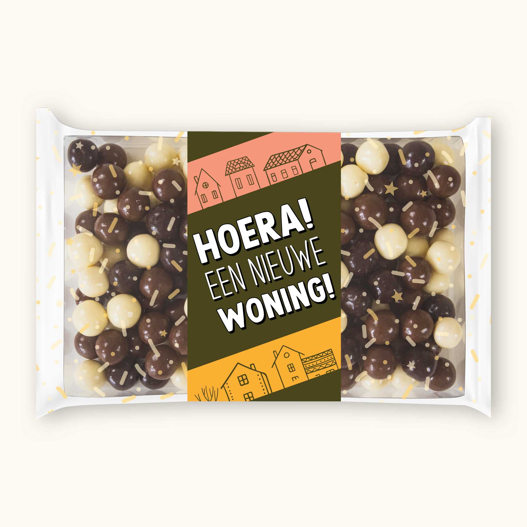 Doosje chocolade | Hoera een nieuwe woning!
