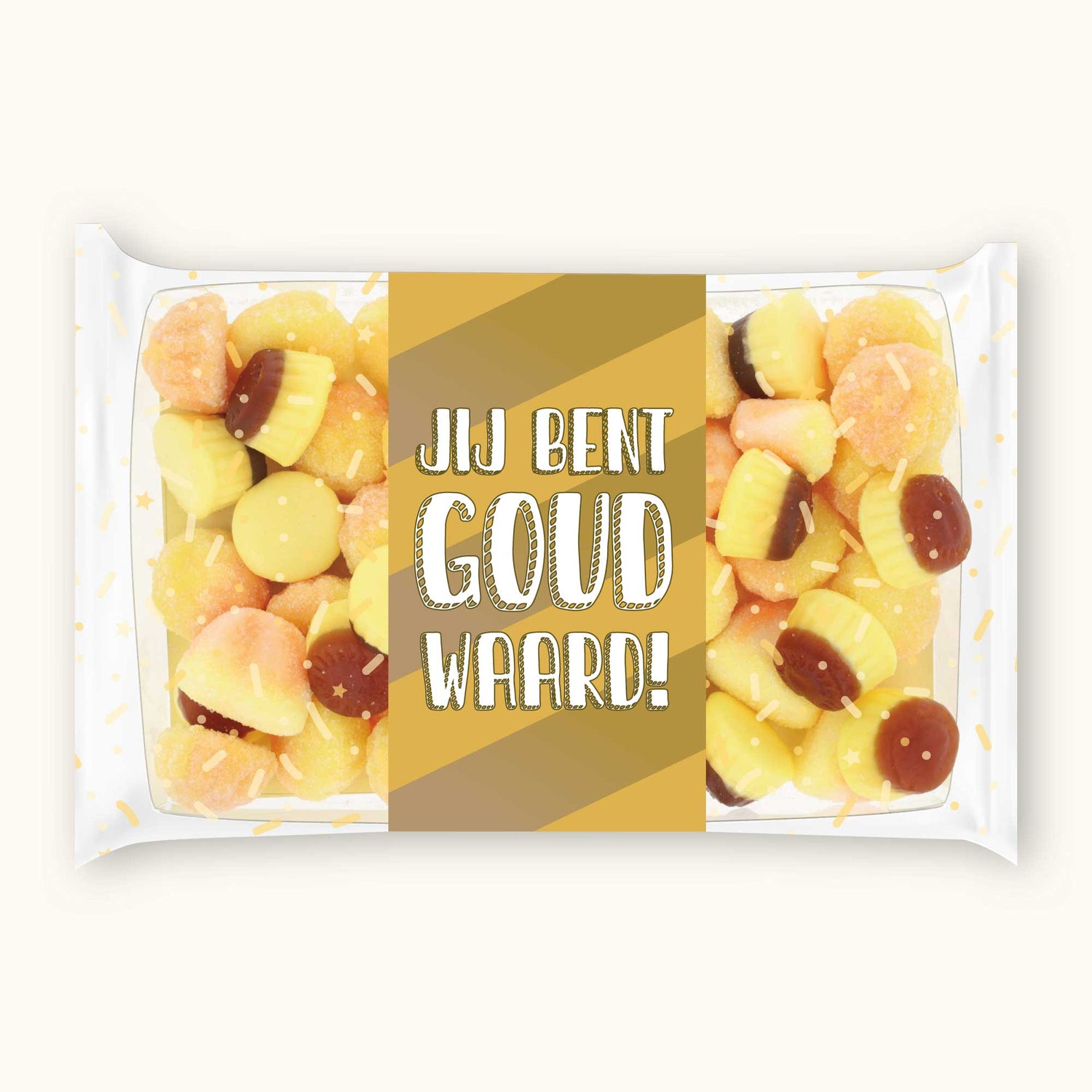 Chocolade hart | Goud