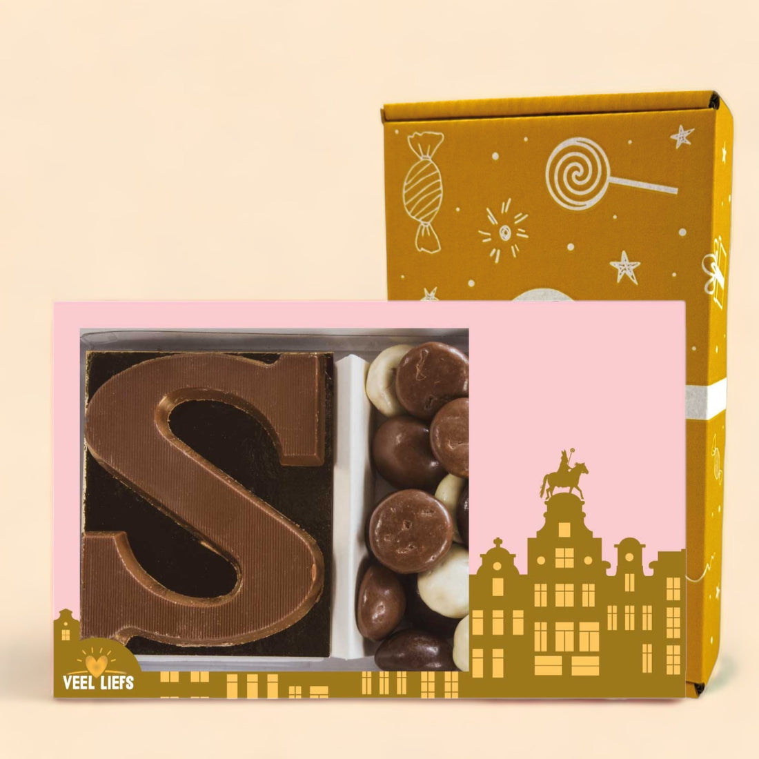Duo setje | Chocoladeletter &amp; kruidnoten