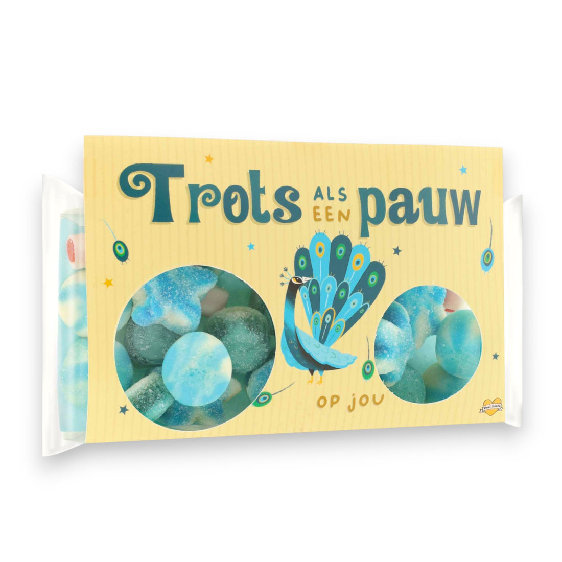 Snoepreep | Trots als een pauw!