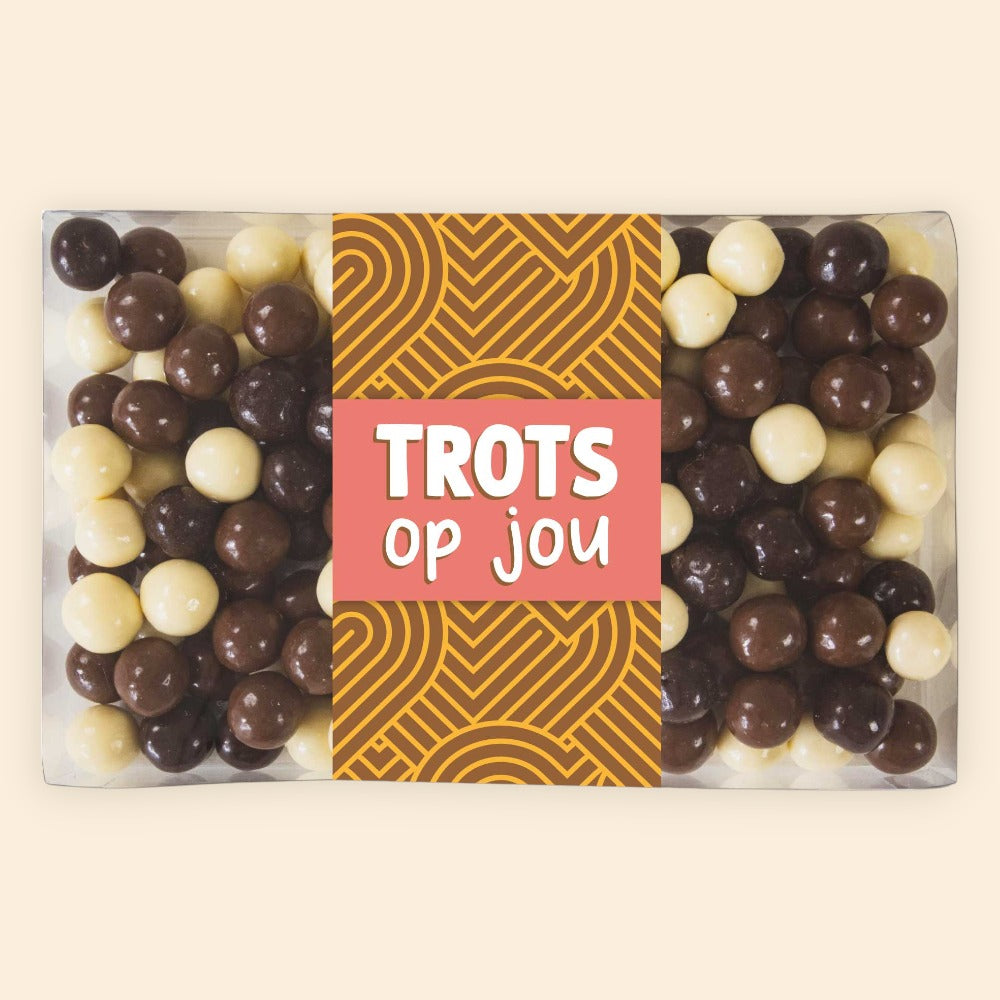 Doosje chocolade | Trots op jou!