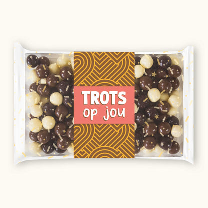 Doosje chocolade | Trots op jou!