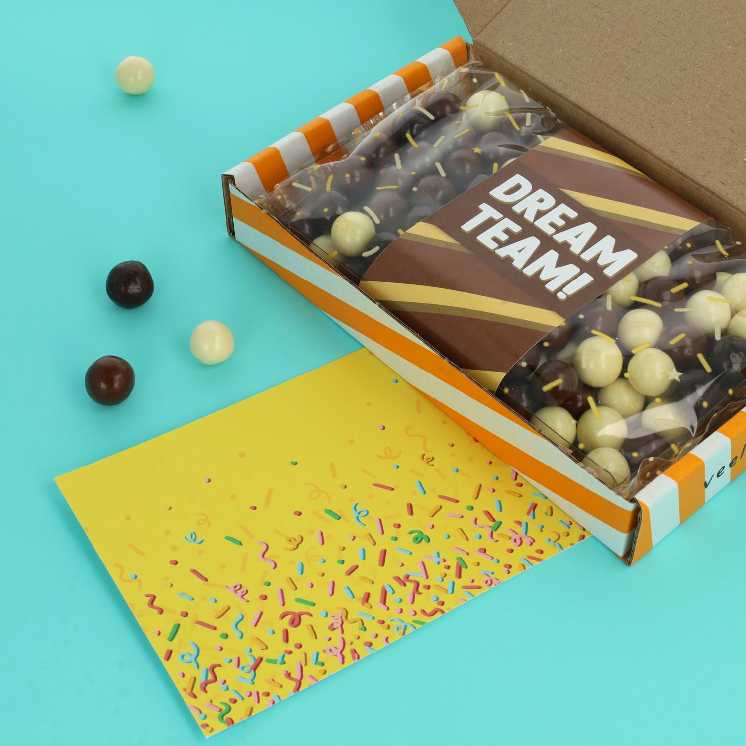 Doosje chocolade | Dream team!