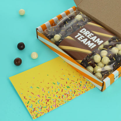 Doosje chocolade | Dream team!