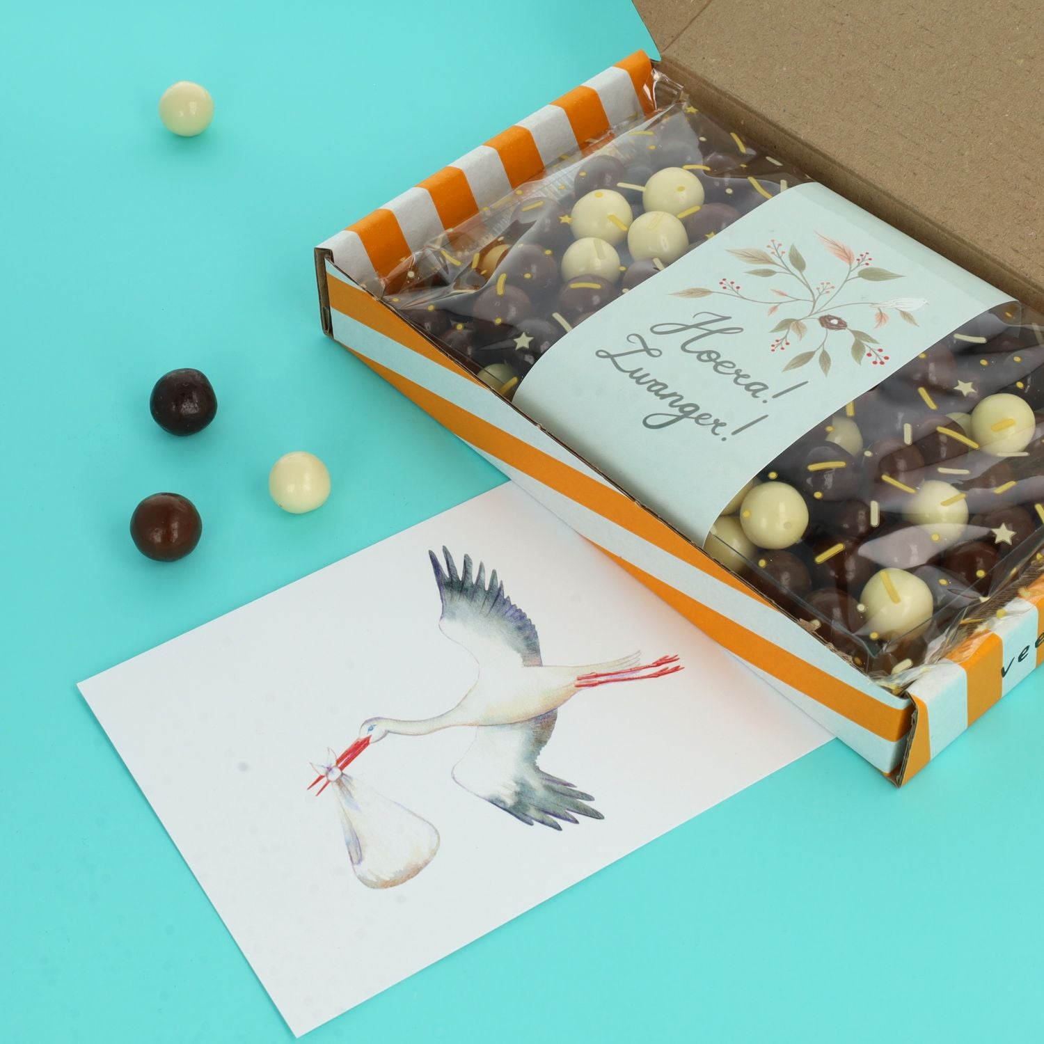 Doosje chocolade | Hoera, zwanger!