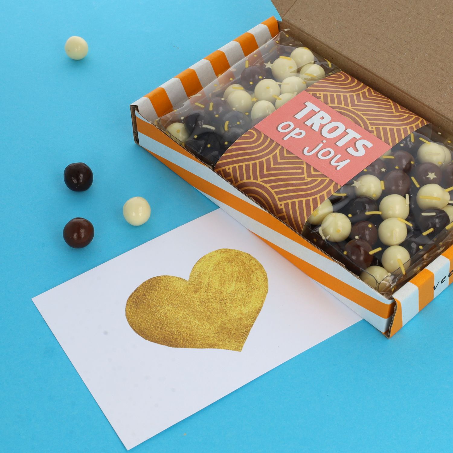 Doosje chocolade | Trots op jou!