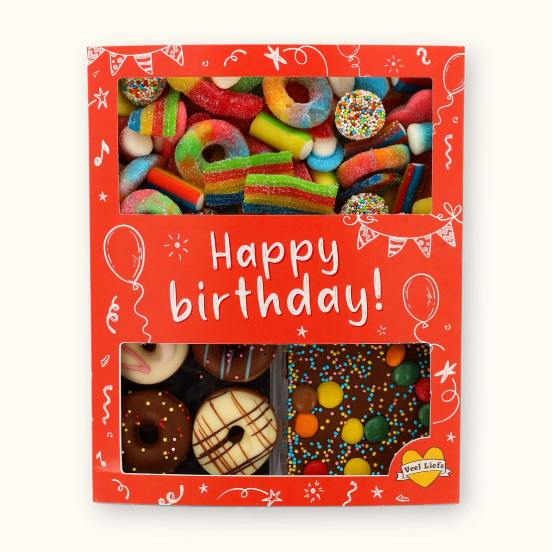 Cadeaupakket XL | Happy birthday!