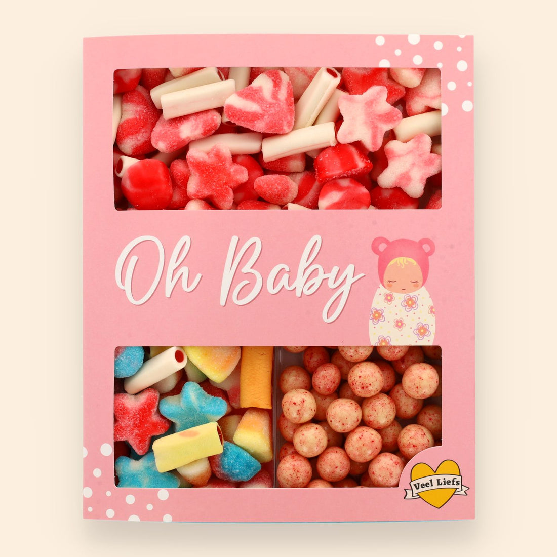 Cadeaupakket | Oh baby (roze)