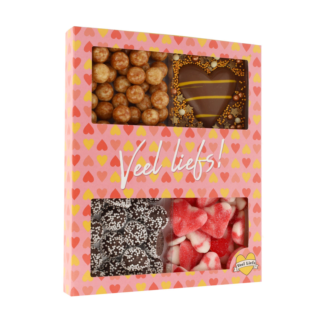 Cadeaupakket XL | veel Liefs chocolade