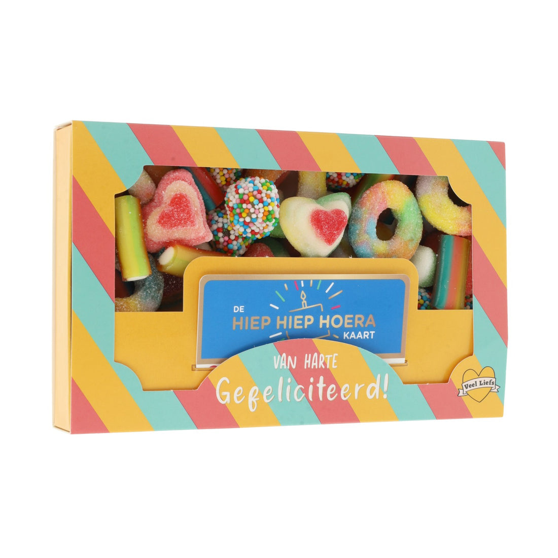 CadeaukaartKado | Gefeliciteerd! | Snoep