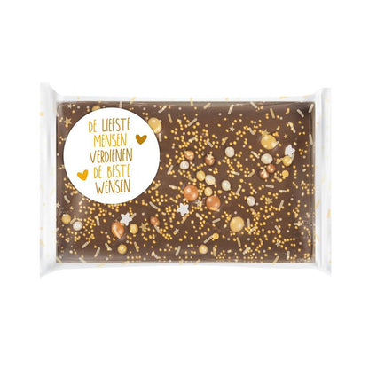 Chocolade bar | goud | de liefste mensen
