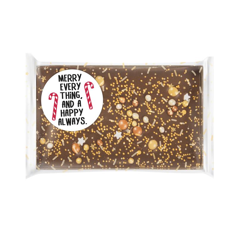 Chocolade bar | goud | Merry Everything