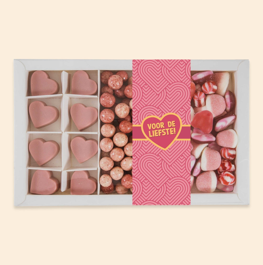 Cadeaupakket | Chocolade roze