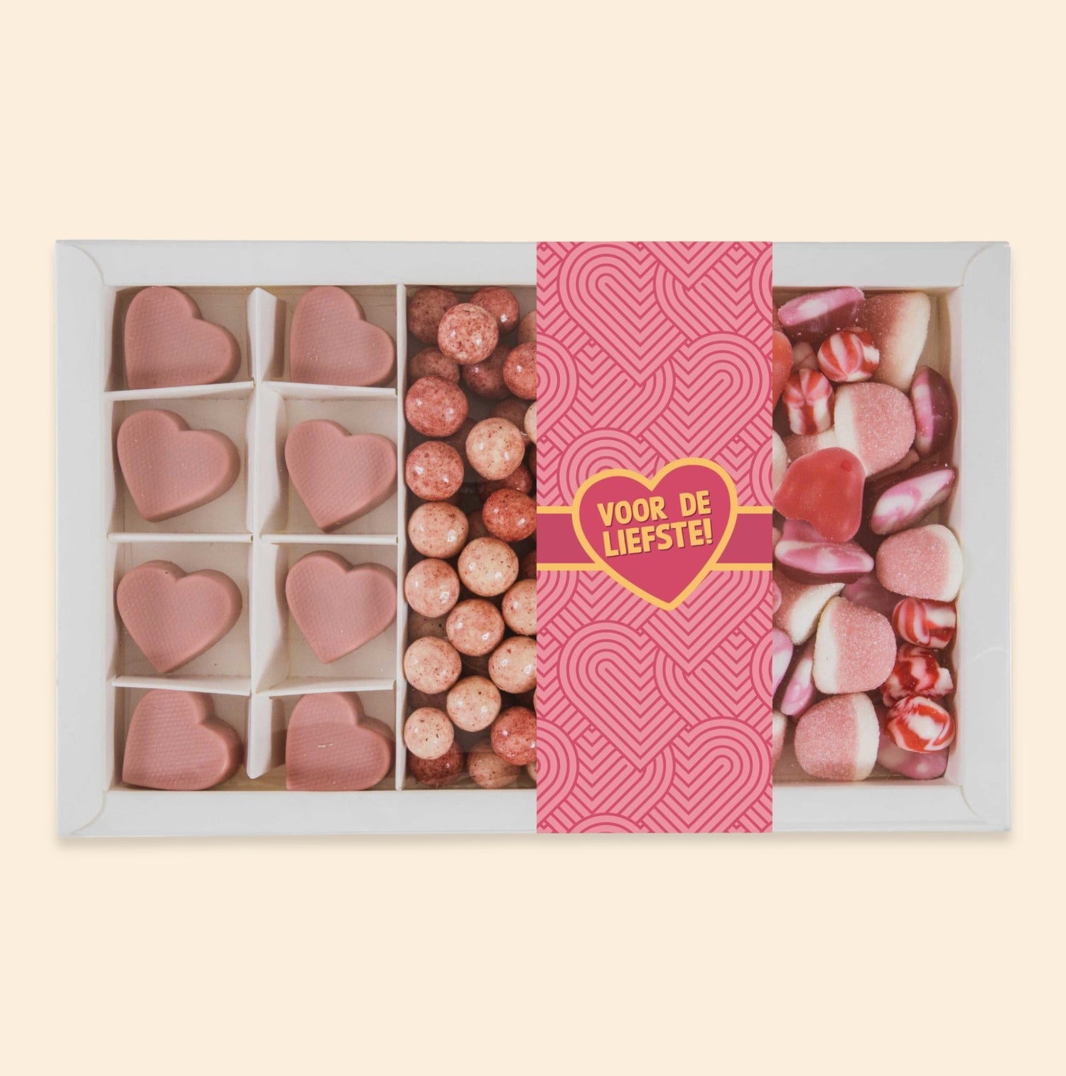 Cadeaupakket | Chocolade roze