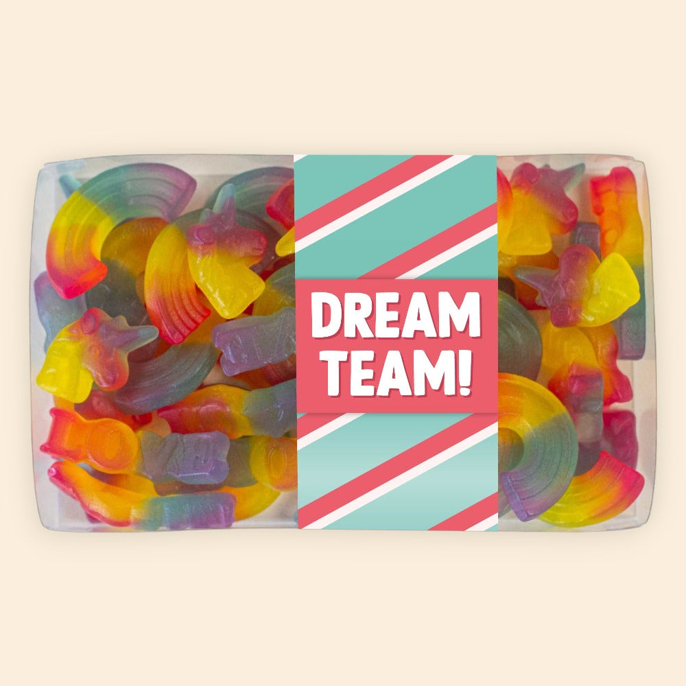 Snoepdoosje vegan | Dream team!