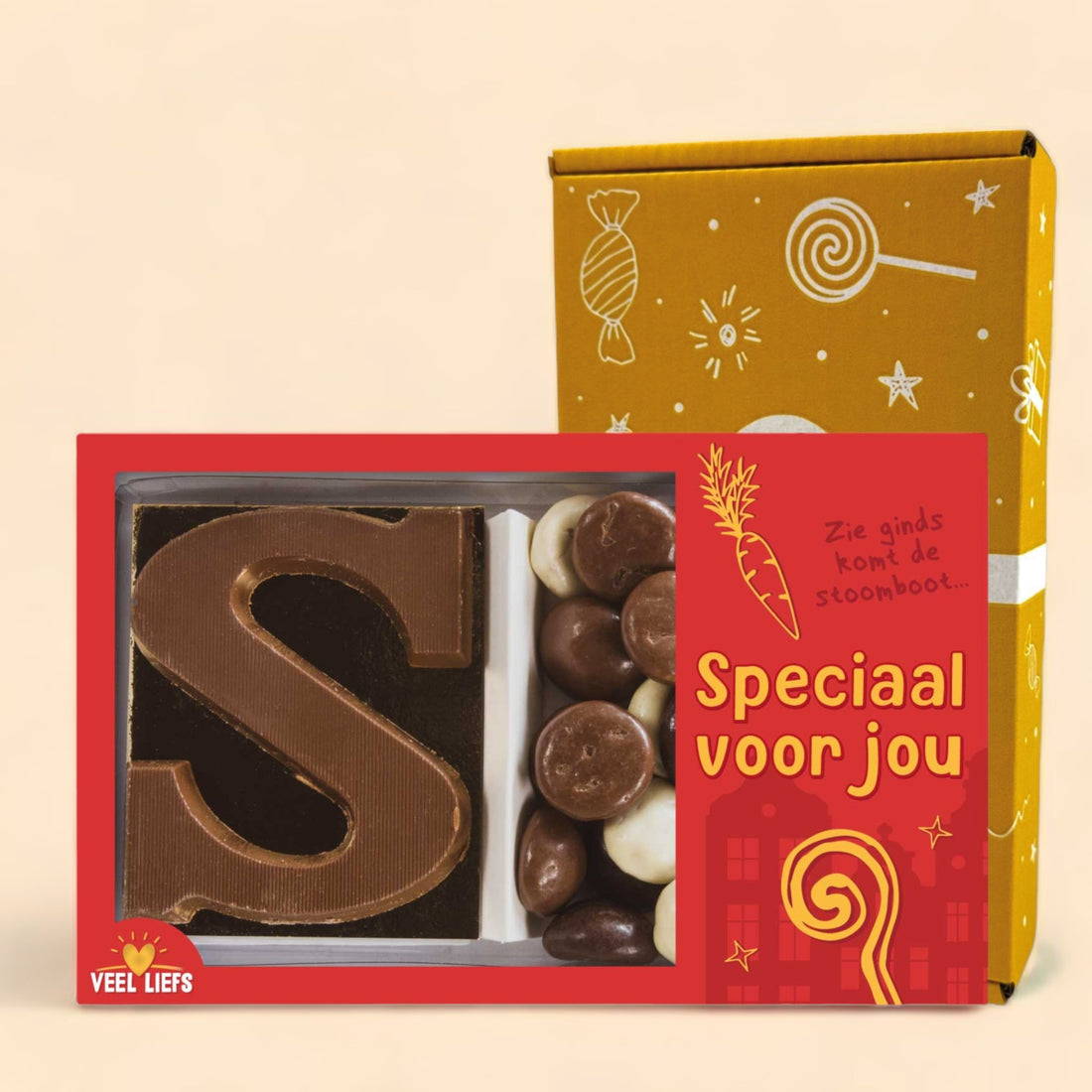 Duo setje | Chocoladeletter &amp; kruidnoten