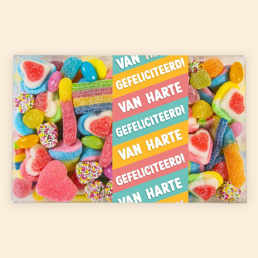 Snoepdoosje | Van harte gefeliciteerd!